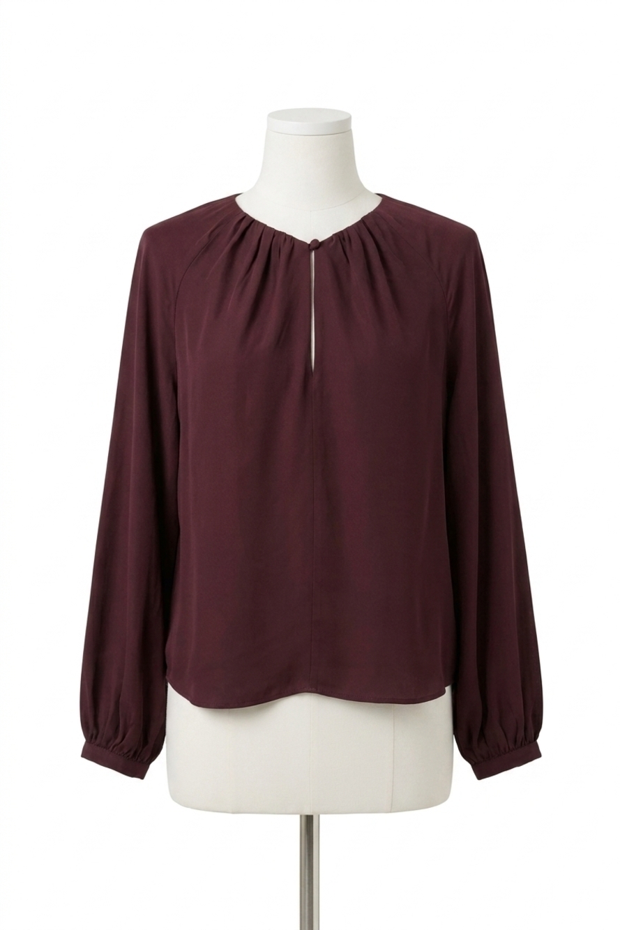 NEW STAUD fabian top in merlot